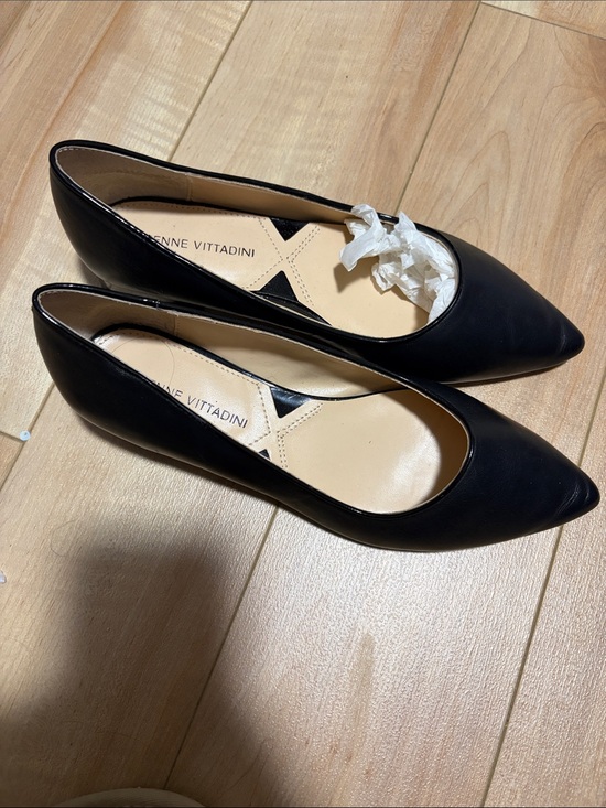 Adrienne Vittadini Shoes - Adrienne Vittadini Black Pointed Toe Ballet Flats